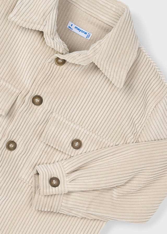 Corduroy overshirt