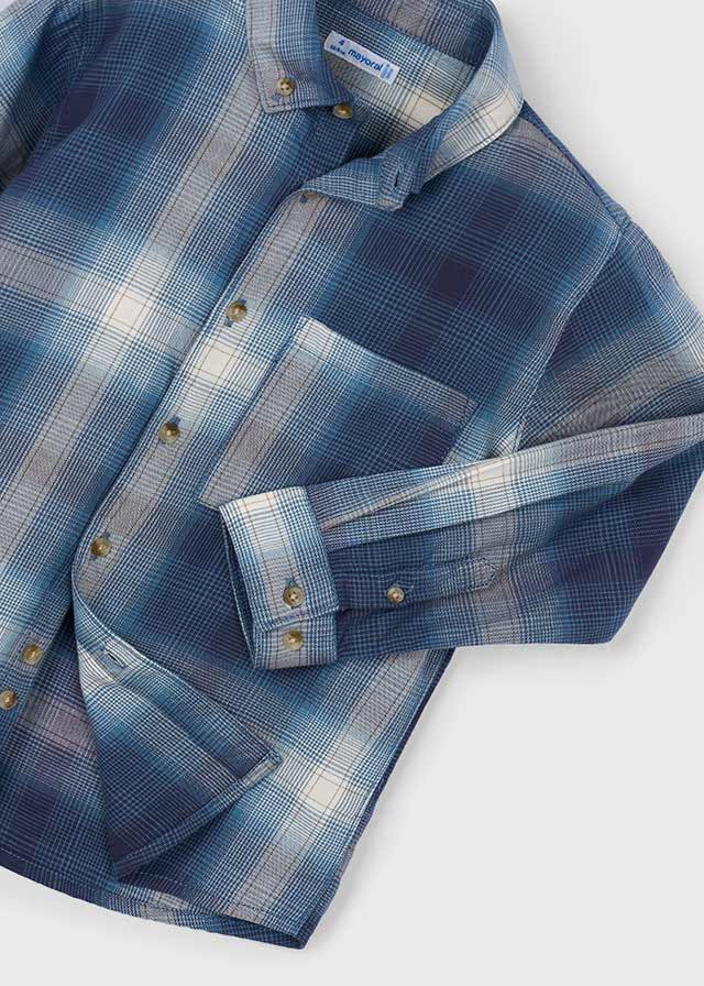 L/s checked shirt