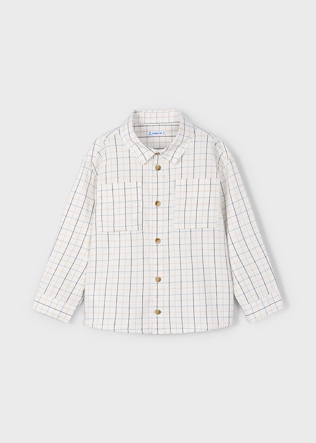 L/s checked shirt