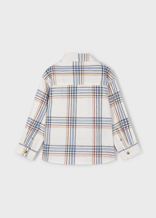 L/s checked shirt