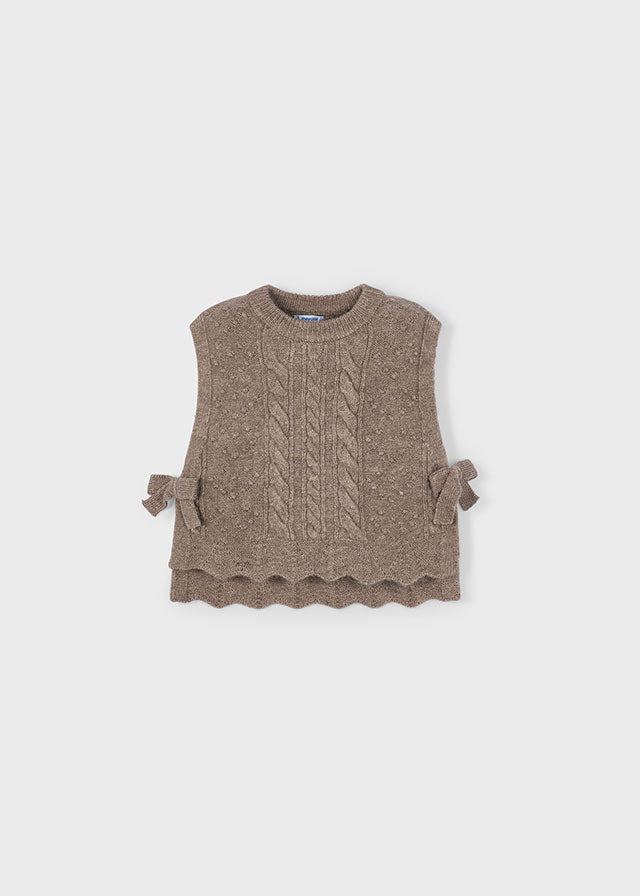 Knitting vest