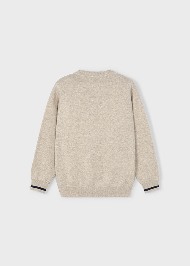 Embossment sweater