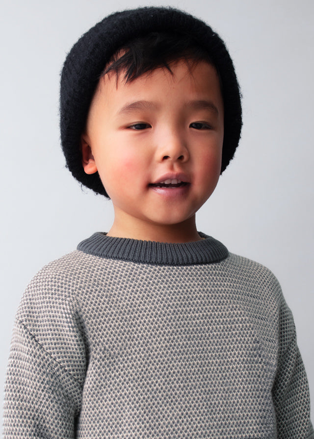 Textured sweater