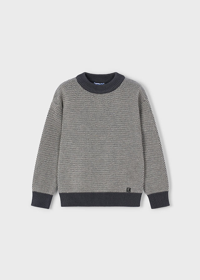 Textured sweater