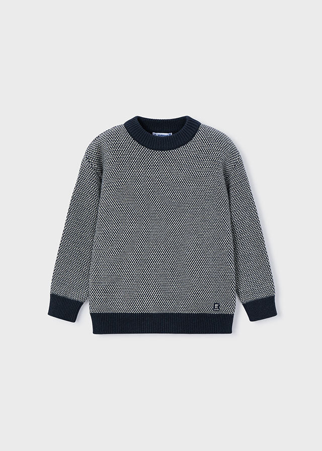 Textured sweater
