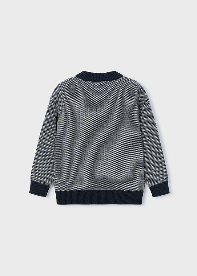 Textured sweater