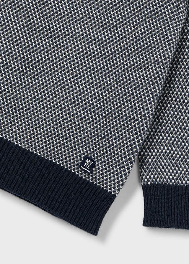 Textured sweater