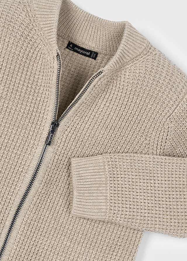Knit cardigan