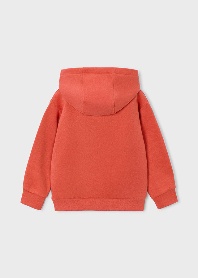 Embossment print pullover