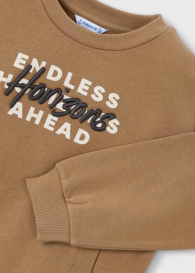 Embroidered pullover