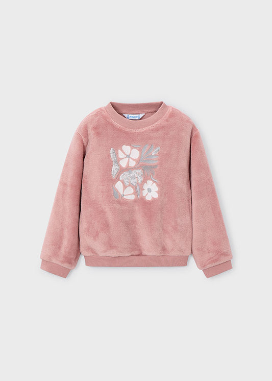 Fur pullover