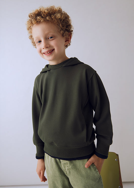 Hooded pullover