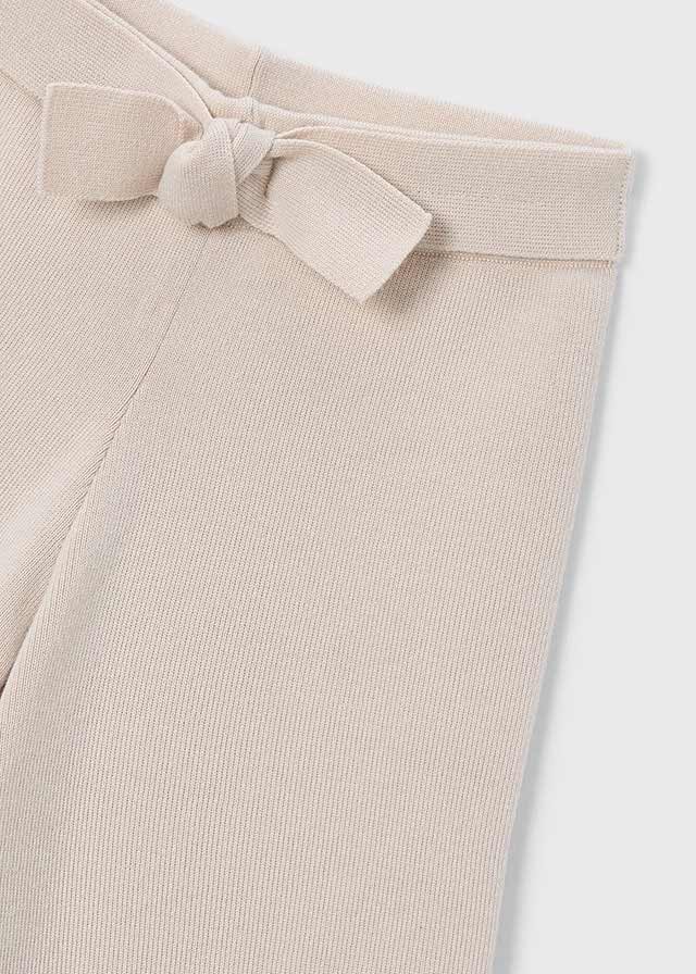 Knit culotte pants
