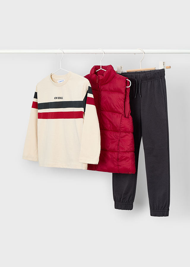 Pant t-shit vest set