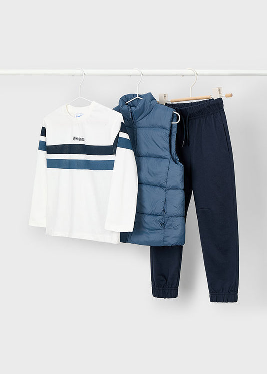 Pant t-shit vest set