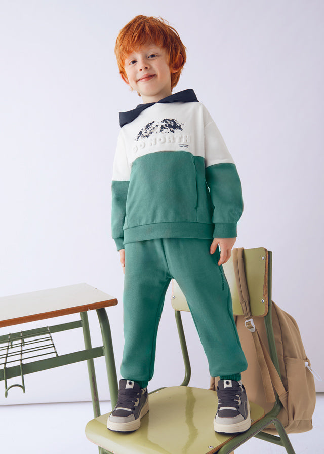 Pullover tracksuit 2 pants