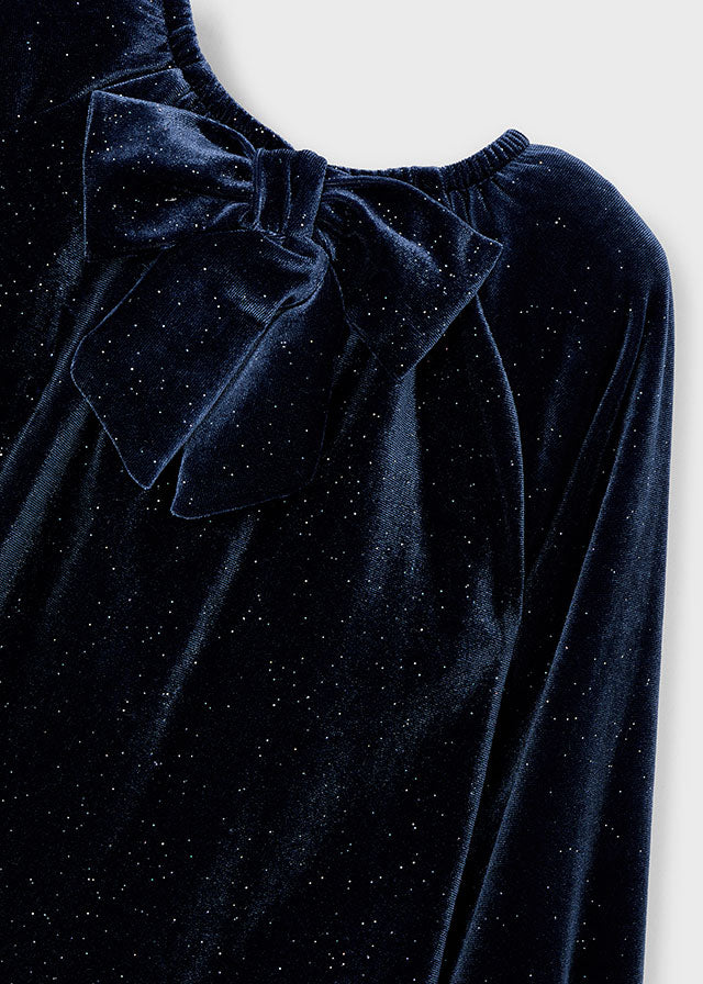 Sparkly velvet dress