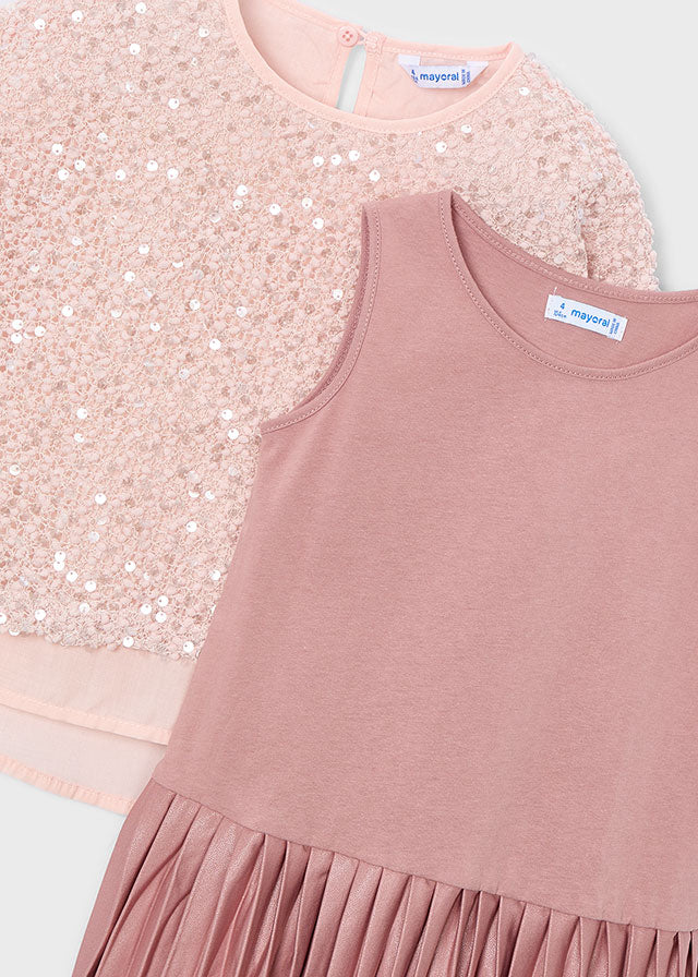 Sequin combined dreess