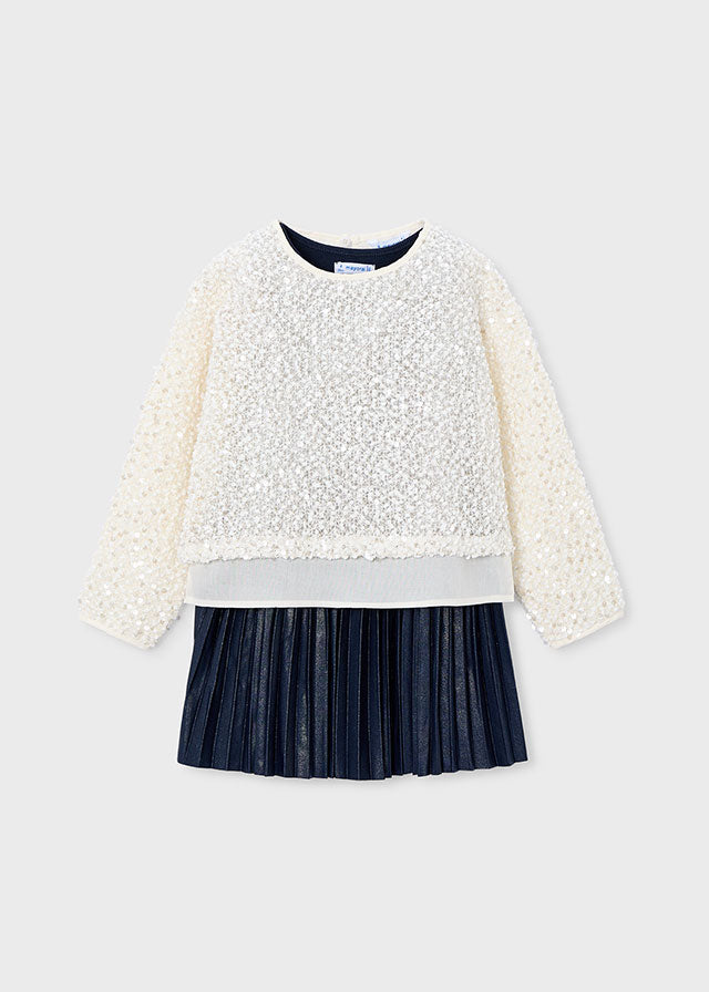 Sequin combined dreess