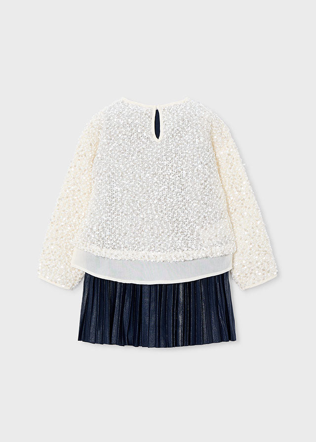 Sequin combined dreess