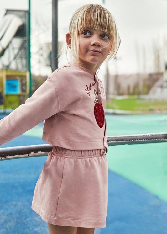2 piece fleece dress