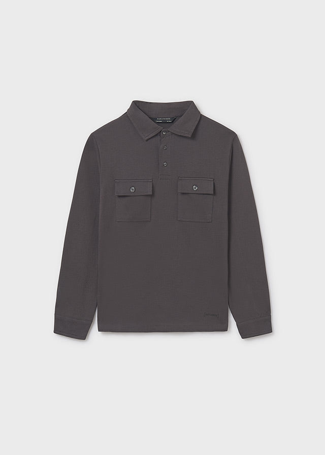 L/s utility polo