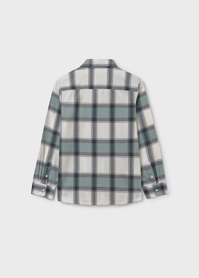 L/s checked shirt