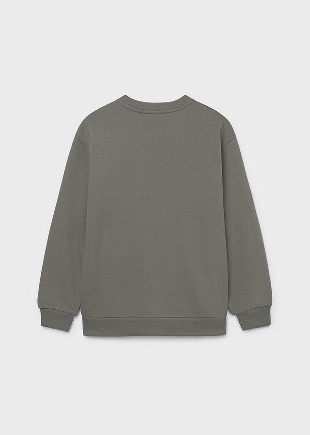 Embossed pullover