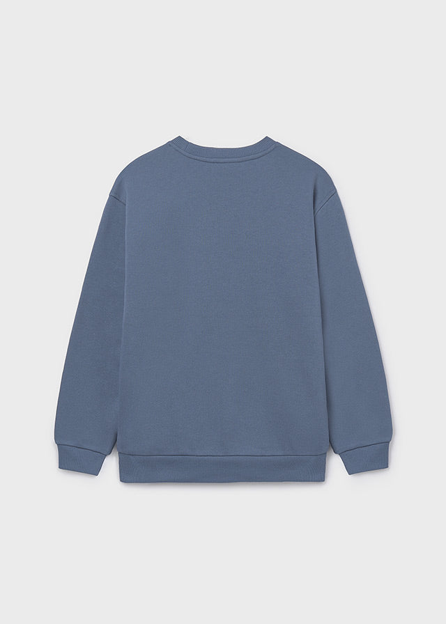 Embossed pullover