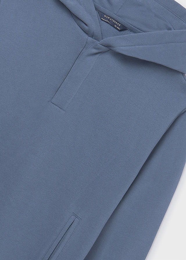 Pullover with placket