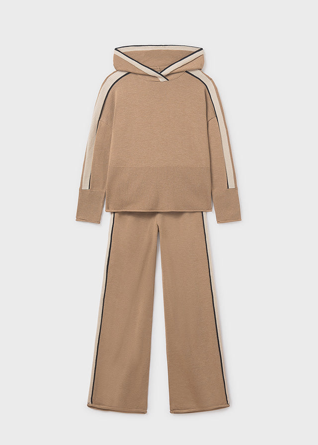 Long pant set w/hood