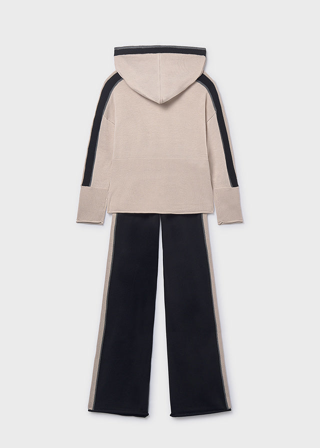 Long pant set w/hood