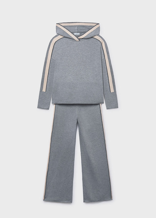 Long pant set w/hood