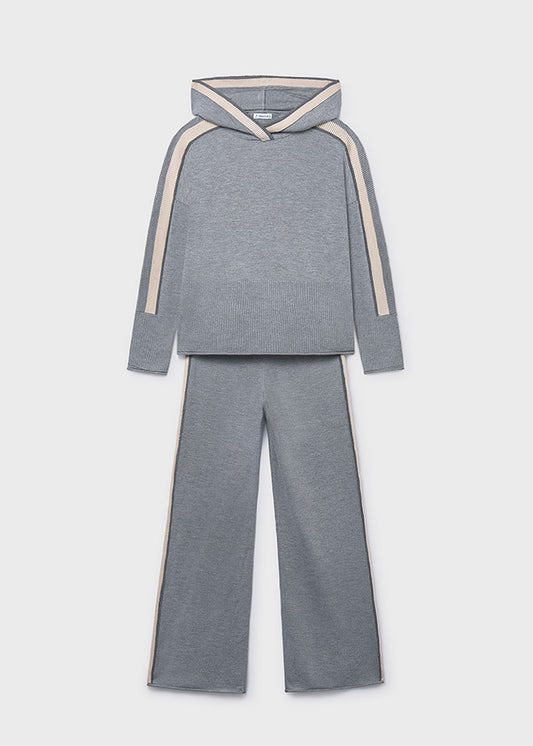 Long pant set w/hood