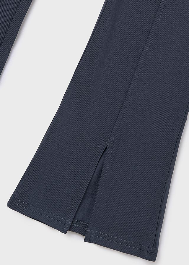 turned waistband leggings