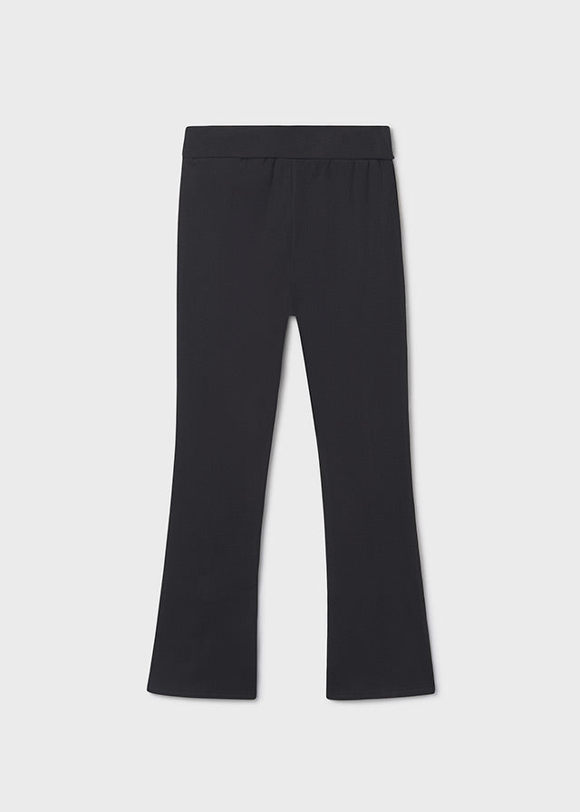 turned waistband leggings