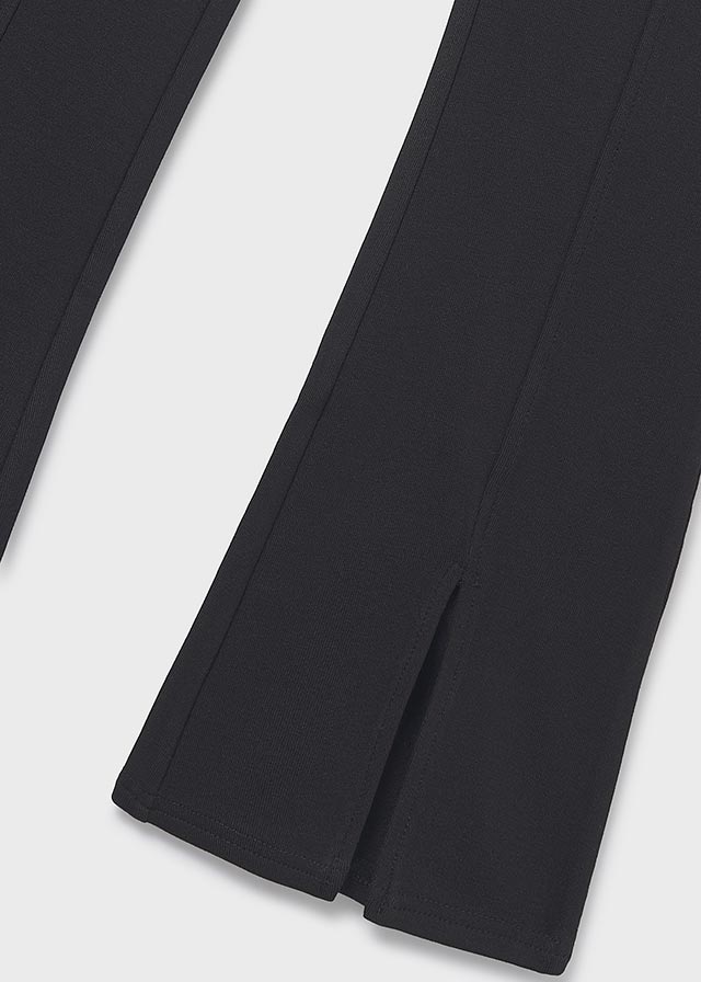 turned waistband leggings