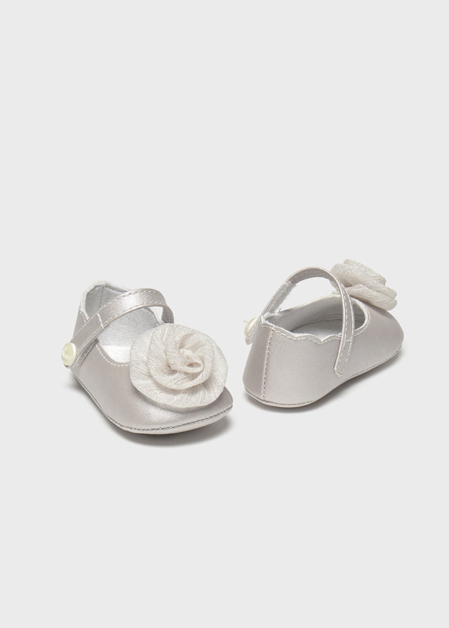 Floral mary janes