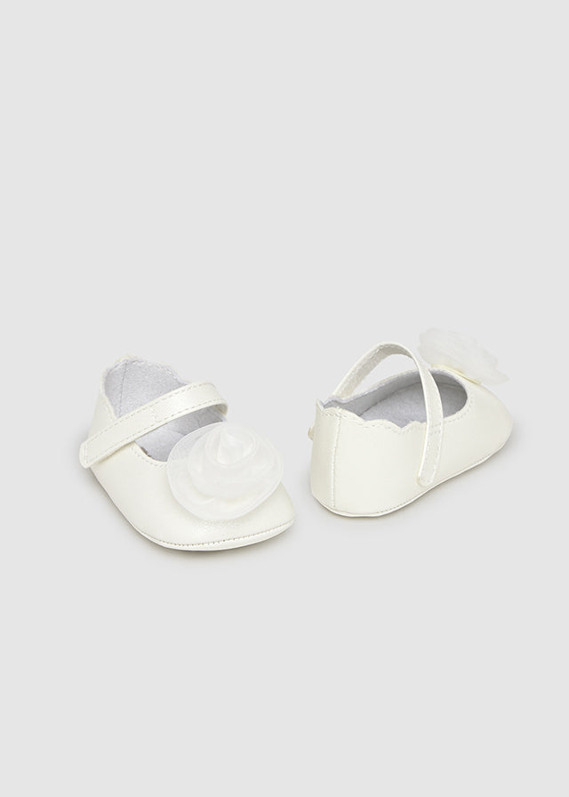 Floral mary janes