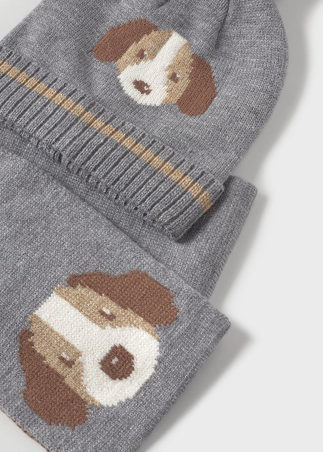Hat-scarf set