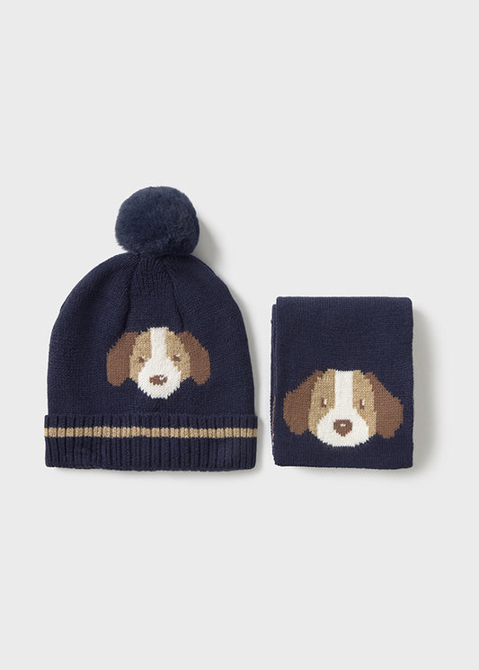 Hat-scarf set
