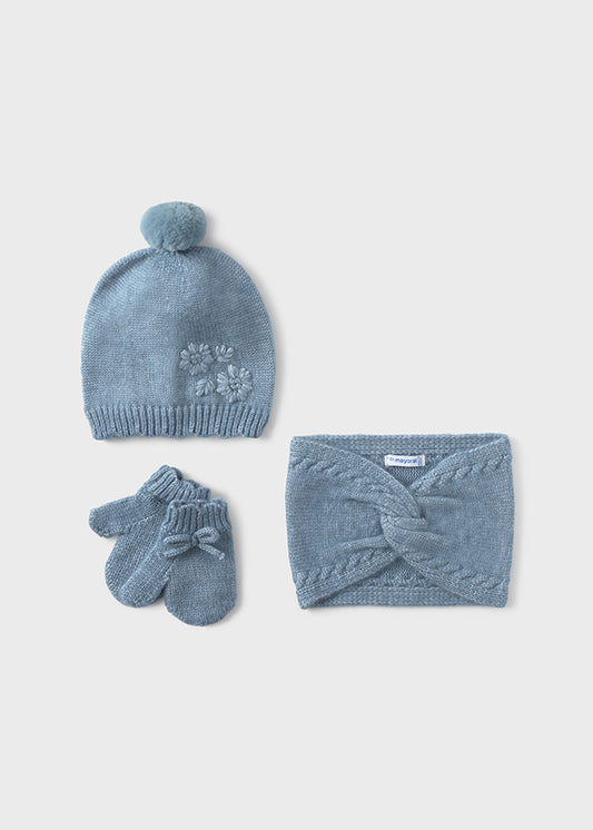 Hat-scarf set
