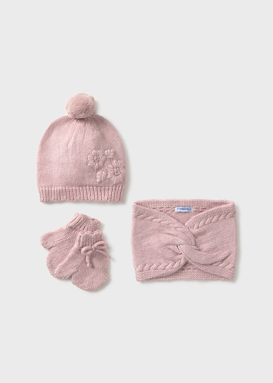 Hat-scarf set