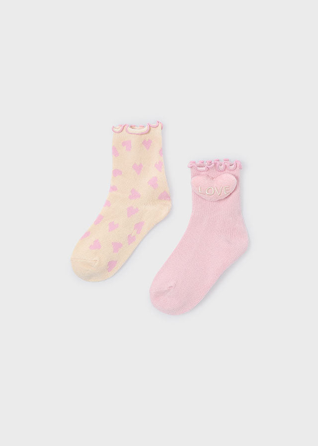 Set 2 jacquard socks