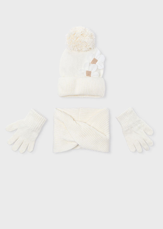 Hat-scarf set