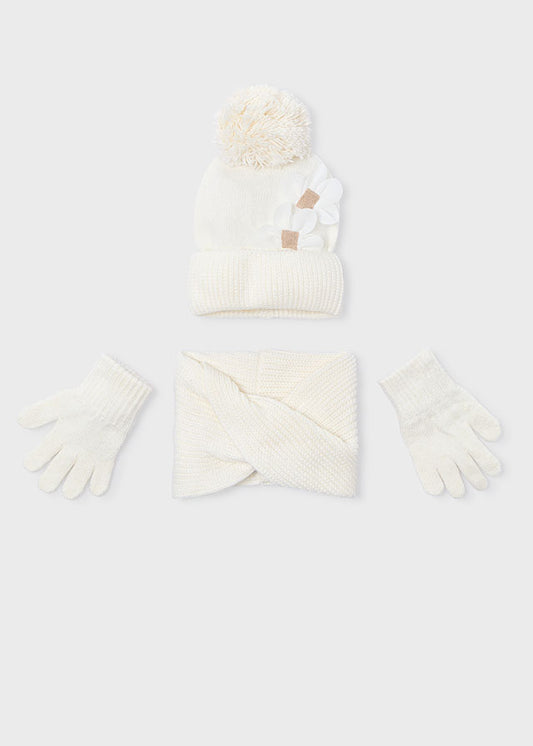 Hat-scarf set