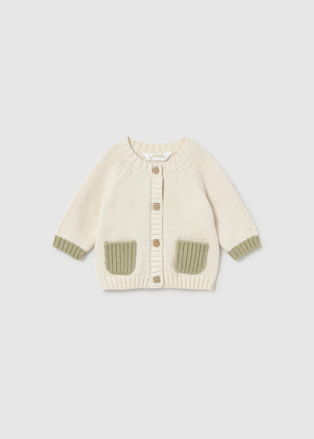 Long knit 3-piece trouset set