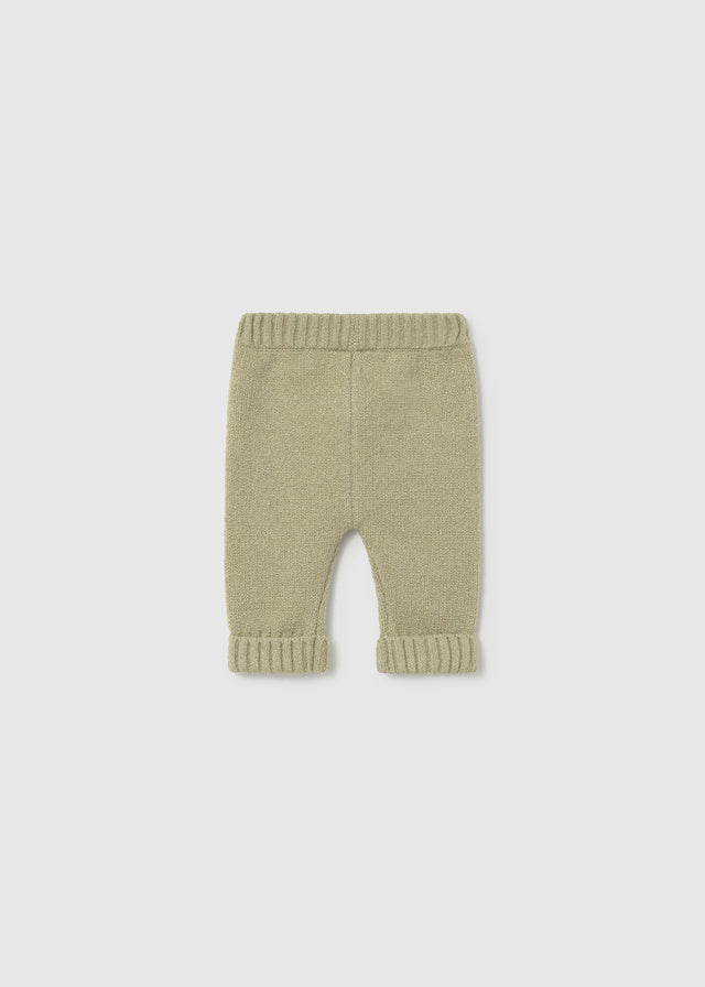 Long knit 3-piece trouset set