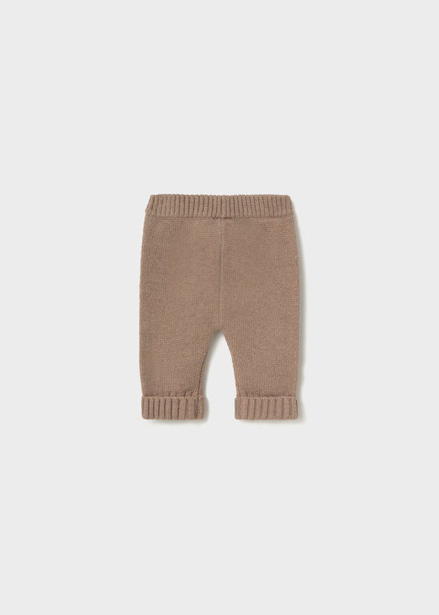 Long knit 3-piece trouset set