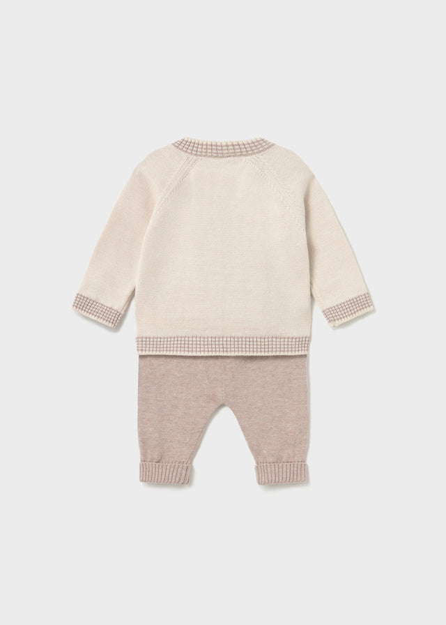 Knit pants set